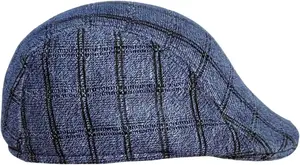 Plaid Flat Cap