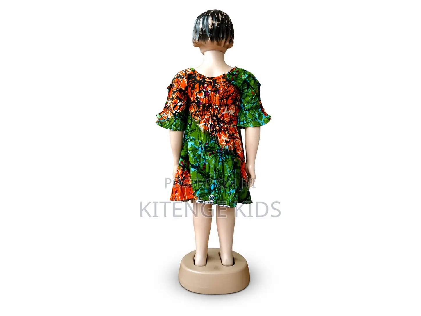Baby Girl Green Dress • 3-4 Years • Brand New