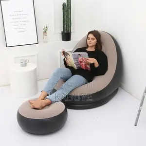 Generic Inflatable Air Sofa Set With A Footrest.