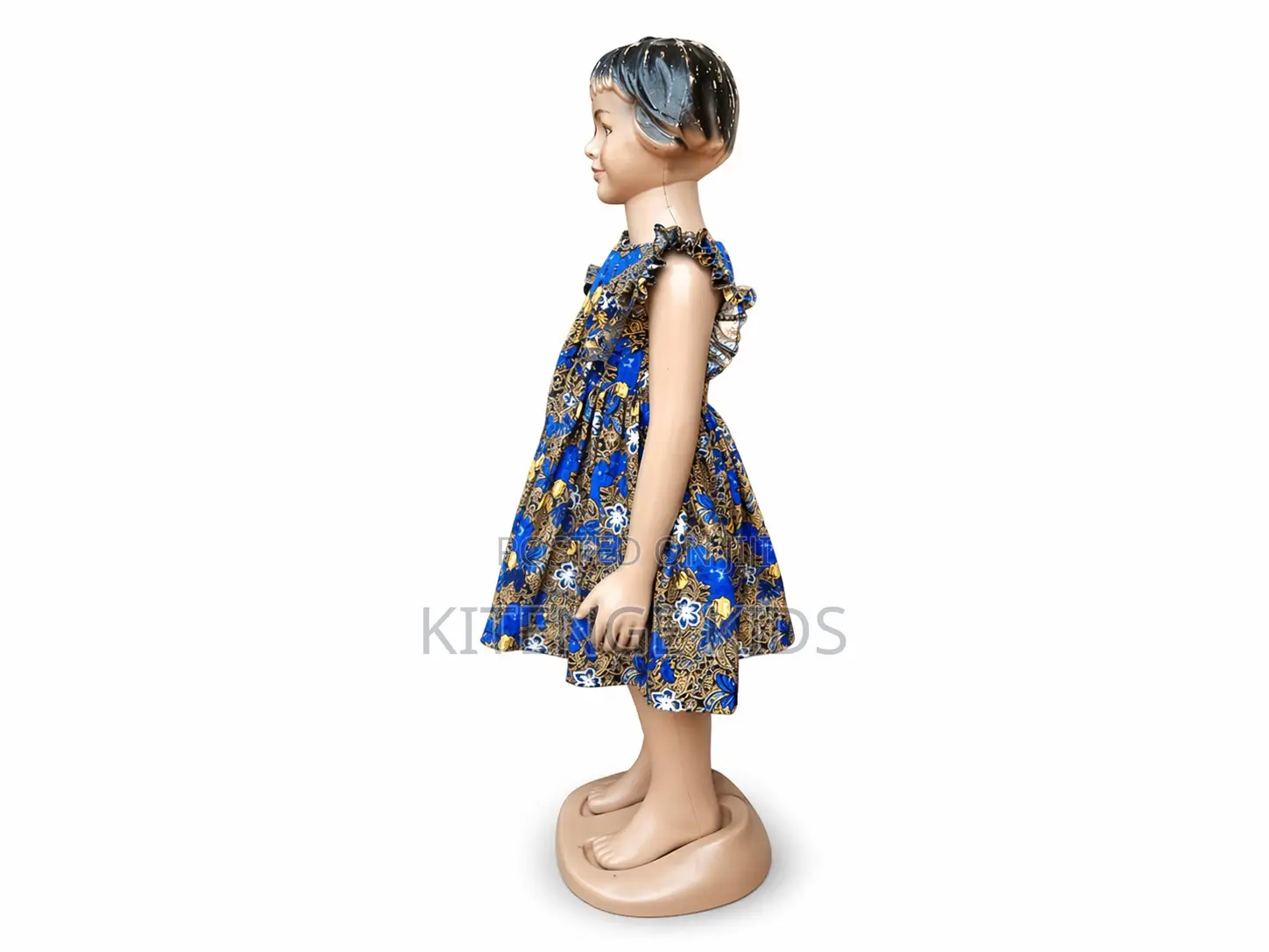 Baby Girl Blue Dress • 4-5 Years • Brand New