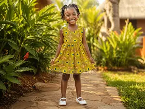 Baby Girl Yellow Dress • 4-5 Years • Brand New