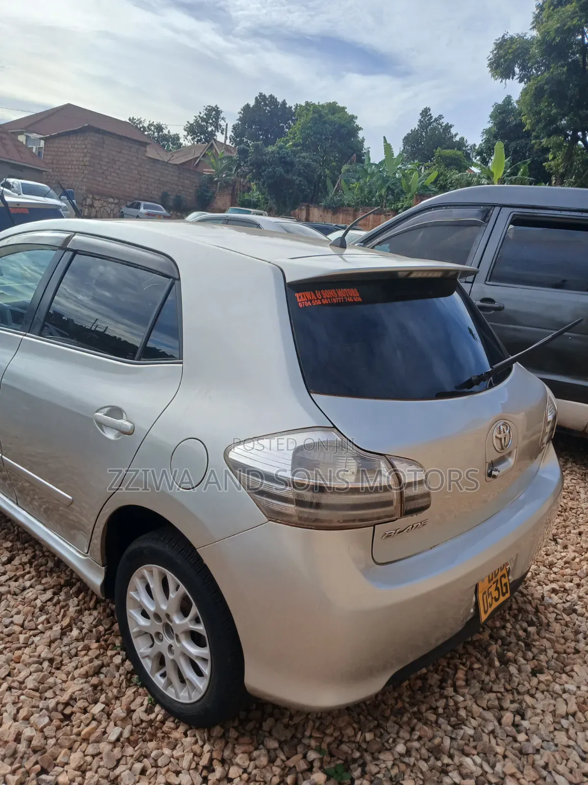 Toyota Blade 2012 Silver
