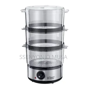 Russell Hobbs Food Steamer 7l 3-Tier 400w With Timer Rice Bowl