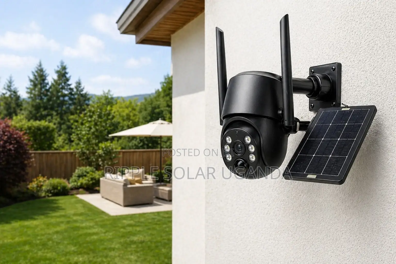 Solar CCTV Camera 4g Sim Outdoor Security Camera Kampala