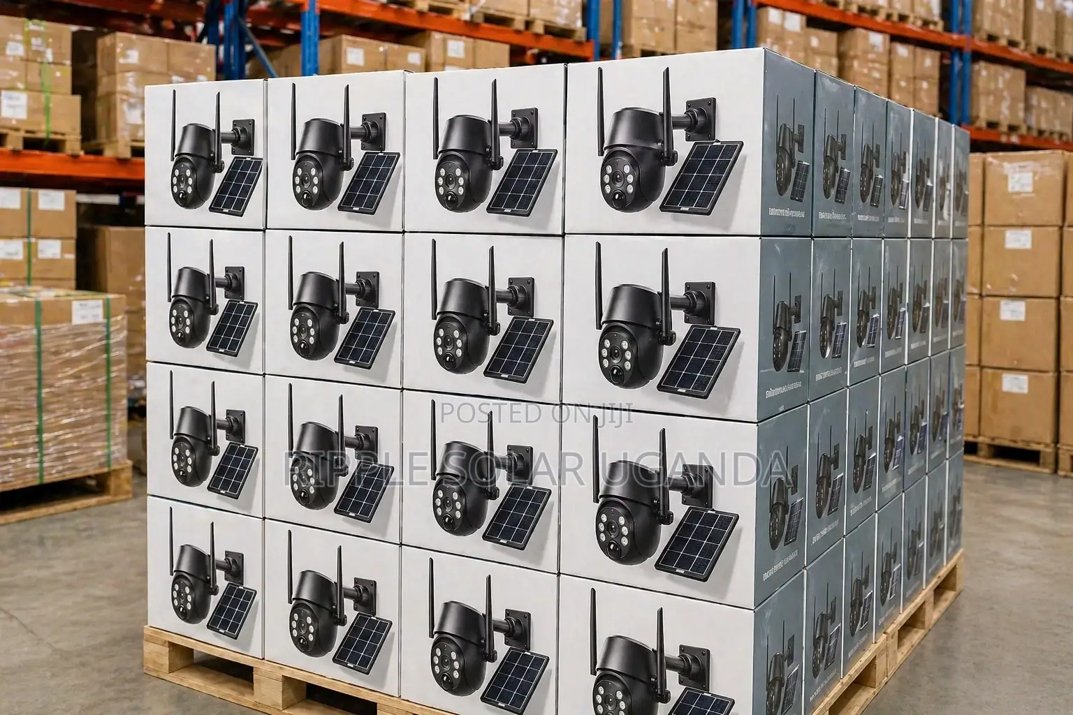 Solar CCTV Camera 4g Sim Outdoor Security Camera Kampala