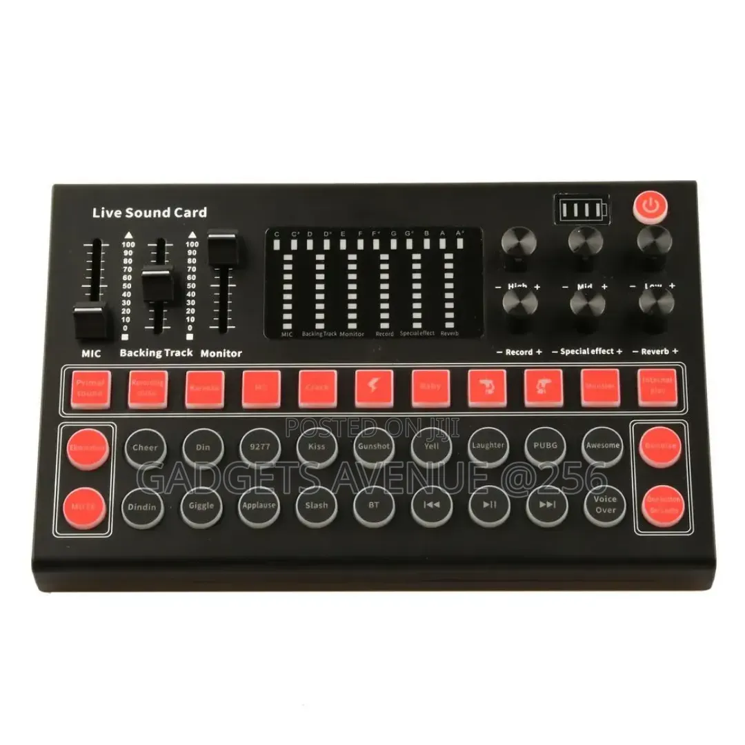 M9 Live Sound Card, a Portable Audio Mixer Designed for Live Streaming