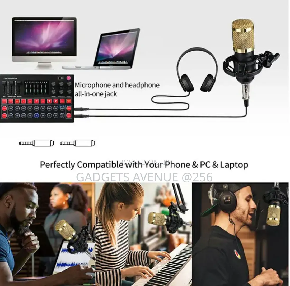 M9 Live Sound Card, a Portable Audio Mixer Designed for Live Streaming