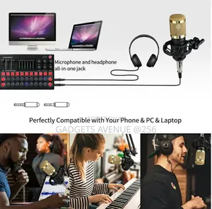 M9 Live Sound Card, a Portable Audio Mixer Designed for Live Streaming