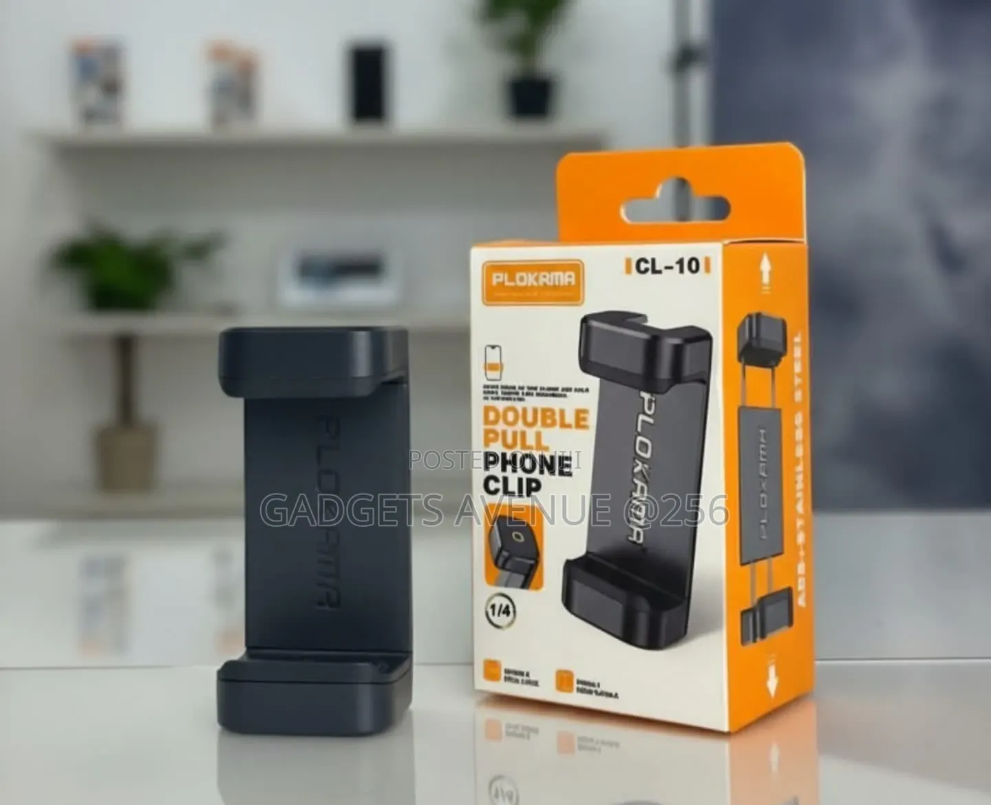 Plokama Cl-10 Double Pull Phone Clip, Designed as a Universal Smartp