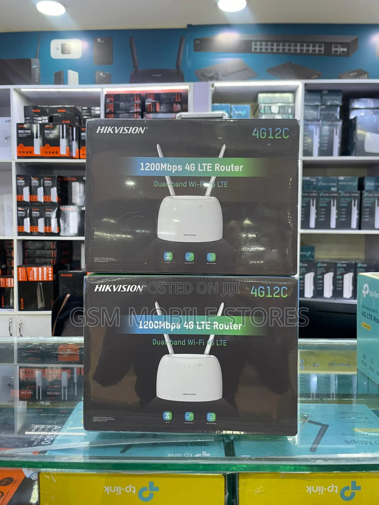 Hikvision 4g12c Ac1200 4g Lte Dual Band Cat4 Wireless Router