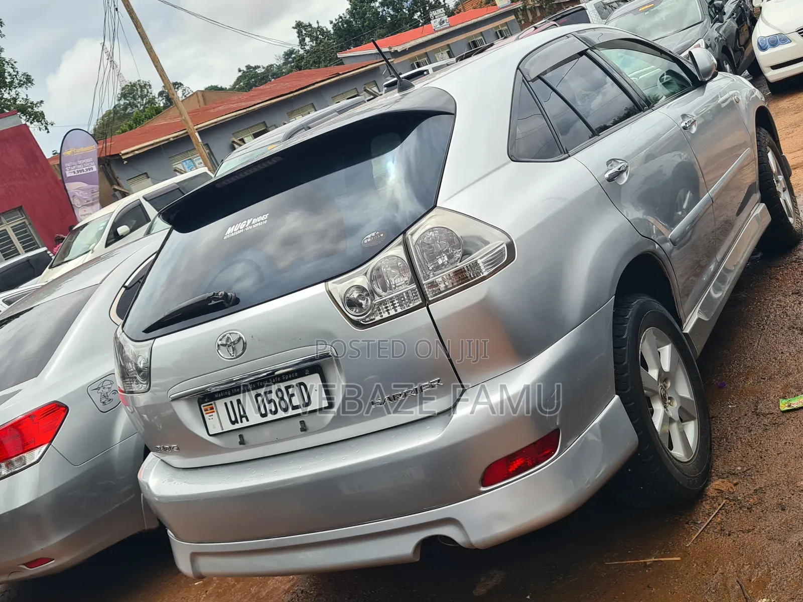 Toyota Harrier 2008 Silver