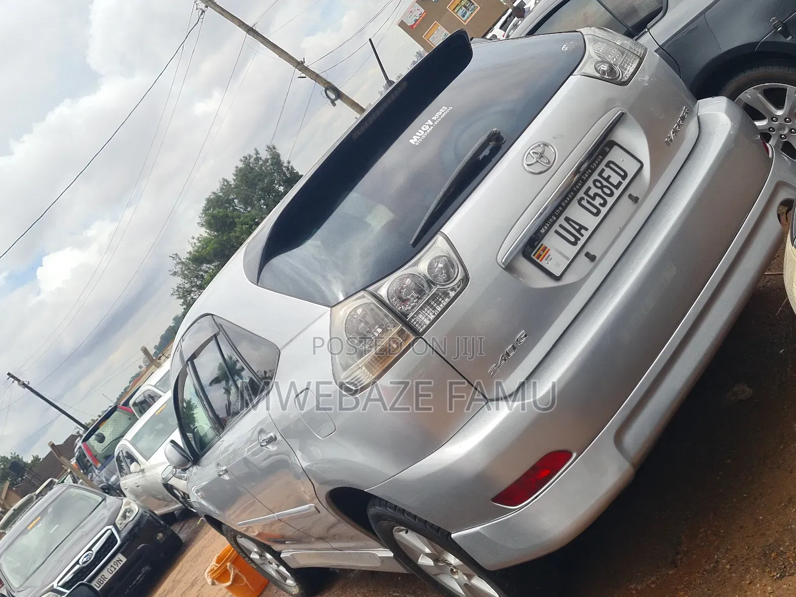 Toyota Harrier 2008 Silver