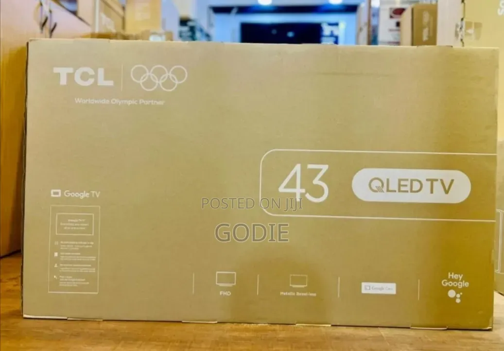 TCL 43-Inch Qled Smart Tv With Google Tv.