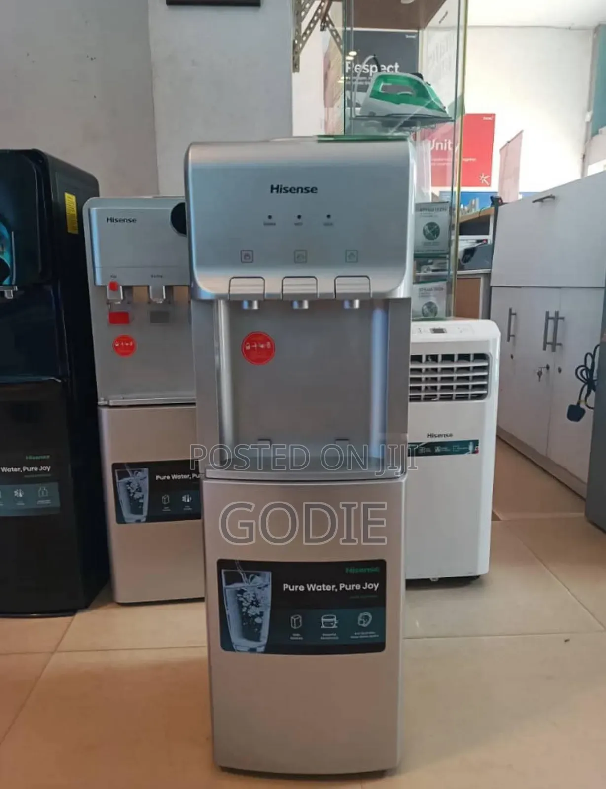 Hisense 3 Taps Top Loading Water Dispenser H96wdts3s1 - Silver