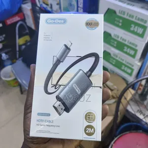 iPhone to HDTV Cable Hdmi Go-Des