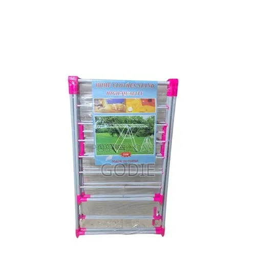 Pink Home Drying Clothes Rack