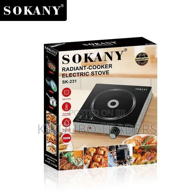Single Burner Radiant Electric Countertop Infrared Cooker