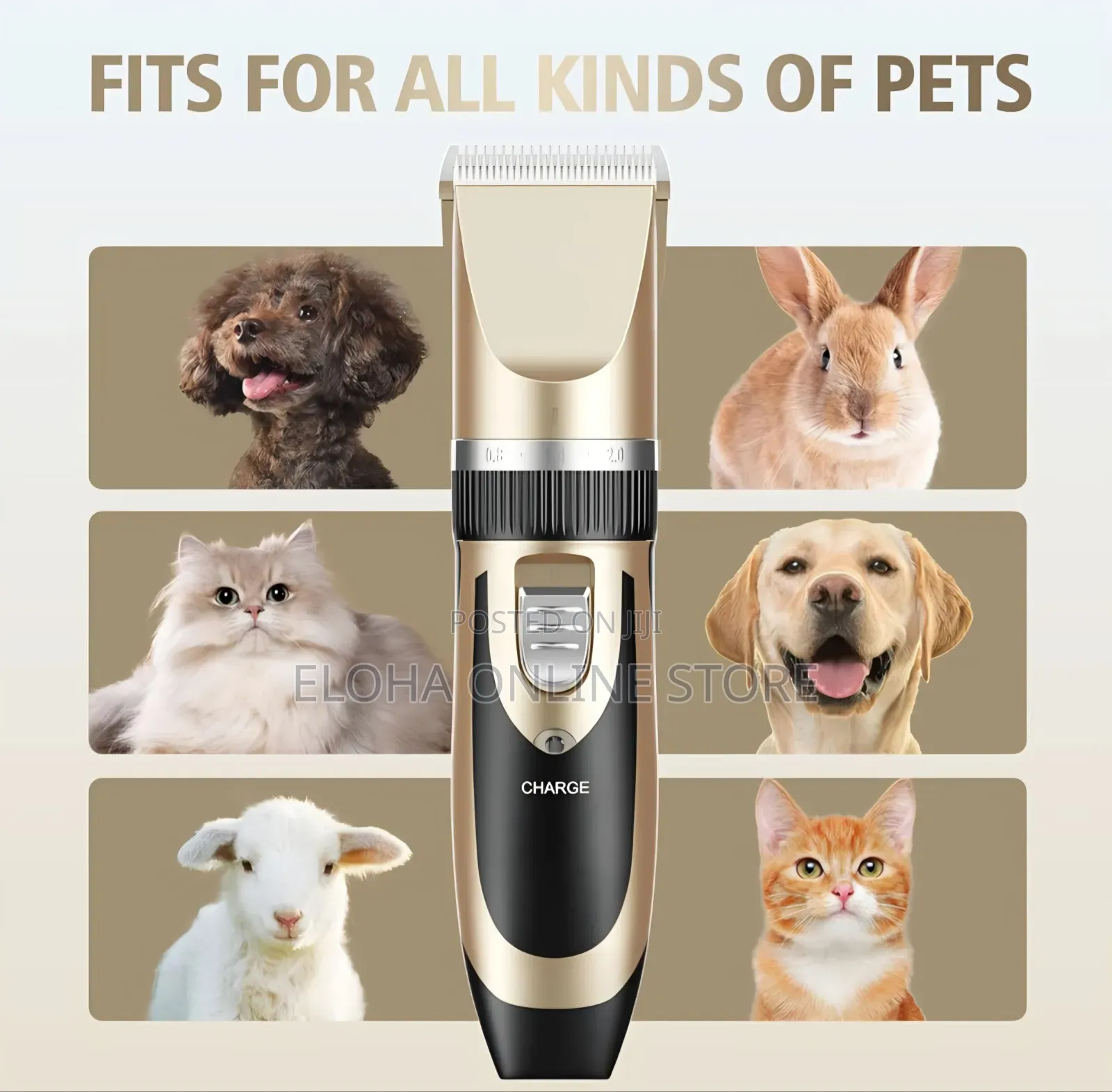Boxin Bx-7888 Professional Pet Clipper Kit