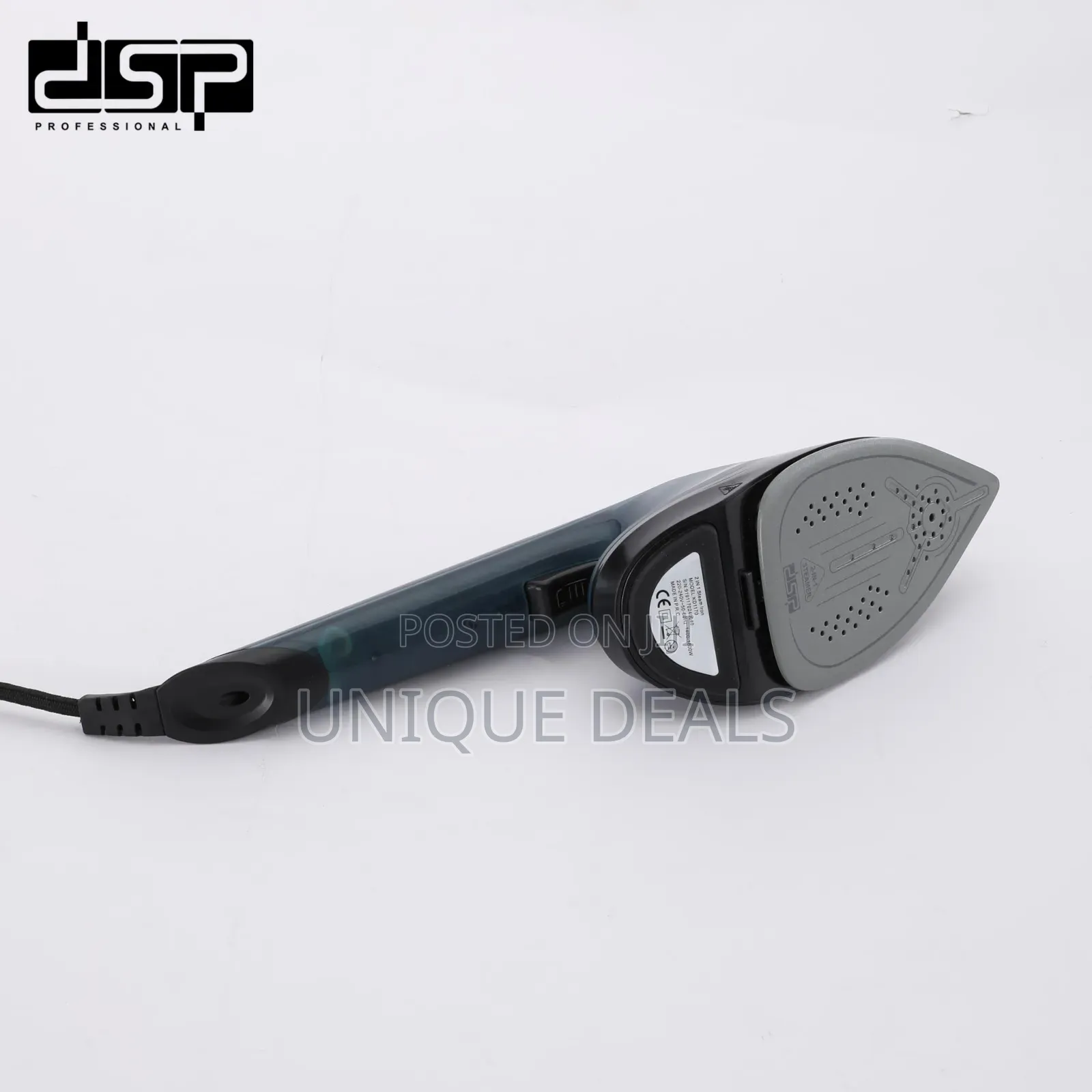 DSP Steam Iron Model Kd1170 Is a 2-in-1 Household Appliance