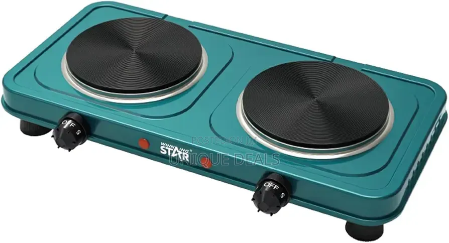 Winning Star St-9638 Double Electric Hot Plate.