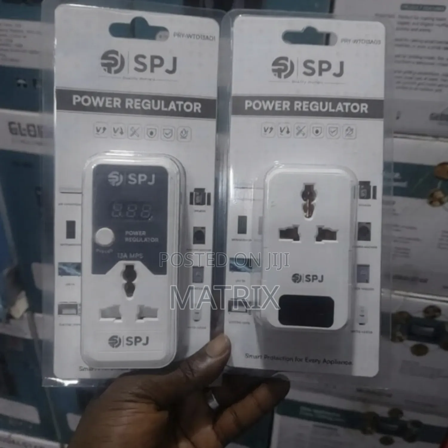 Spj 13 Amp Digital Power Regulator / Power Guard (3yrs Wrnty)