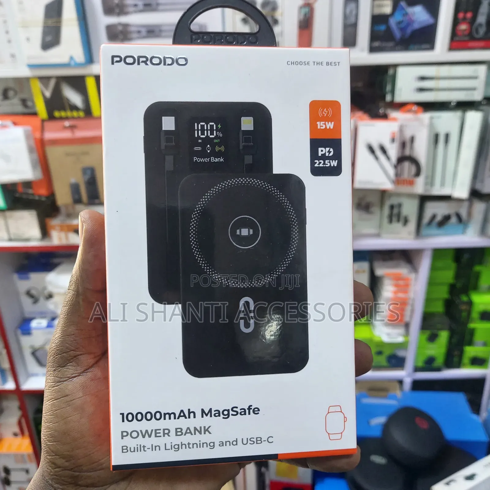 Magsafe Wireless Power Bank 10000mah Porodo