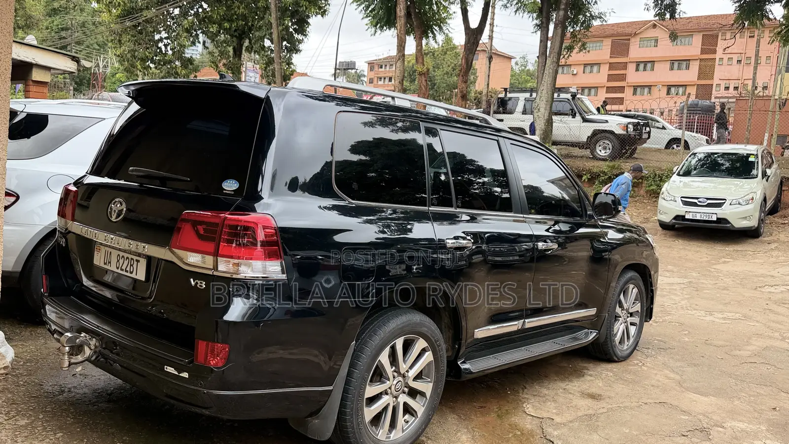 Toyota Land Cruiser Prado 2016 Matt Black