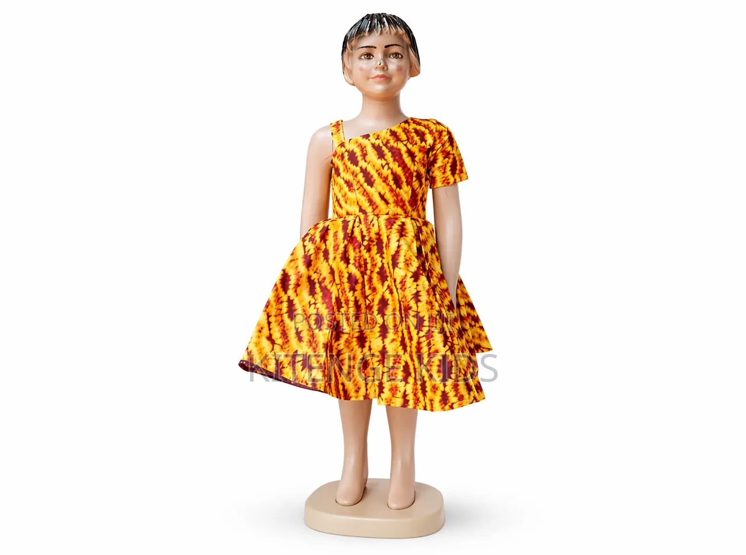 Baby Girl Yellow Dress • 4-5 Years • Brand New