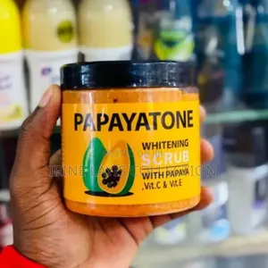 Papayatone Whitening Scrub.