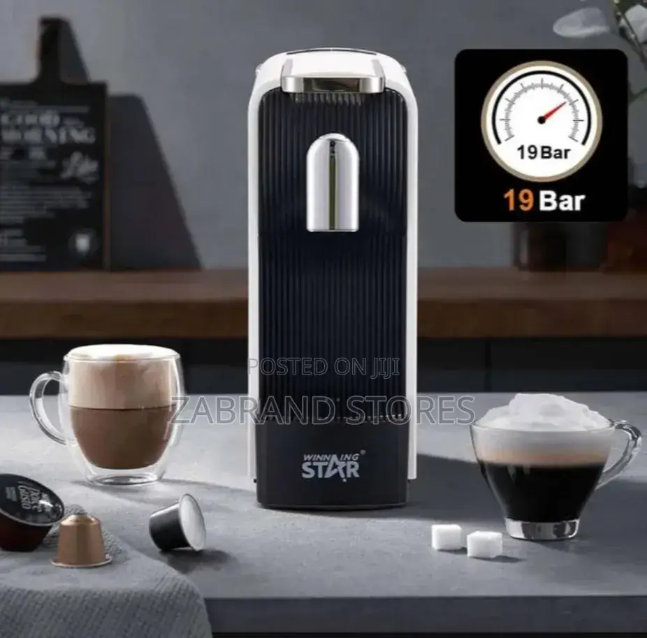 Winningstar Capsule Coffee Machine 19 Bars