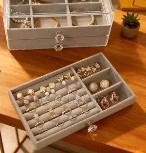 Three Layered Acrylic Jewelry Box