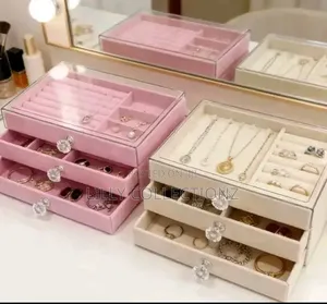 Three Layered Acrylic Jewelry Box