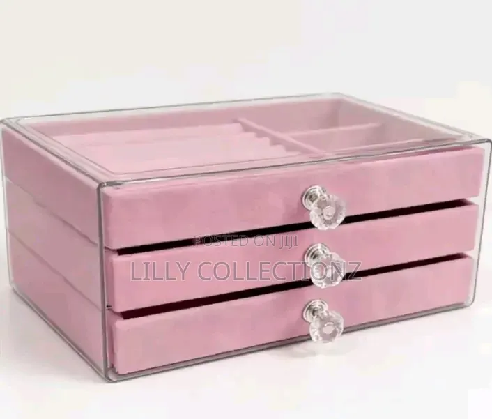 Three Layered Acrylic Jewelry Box