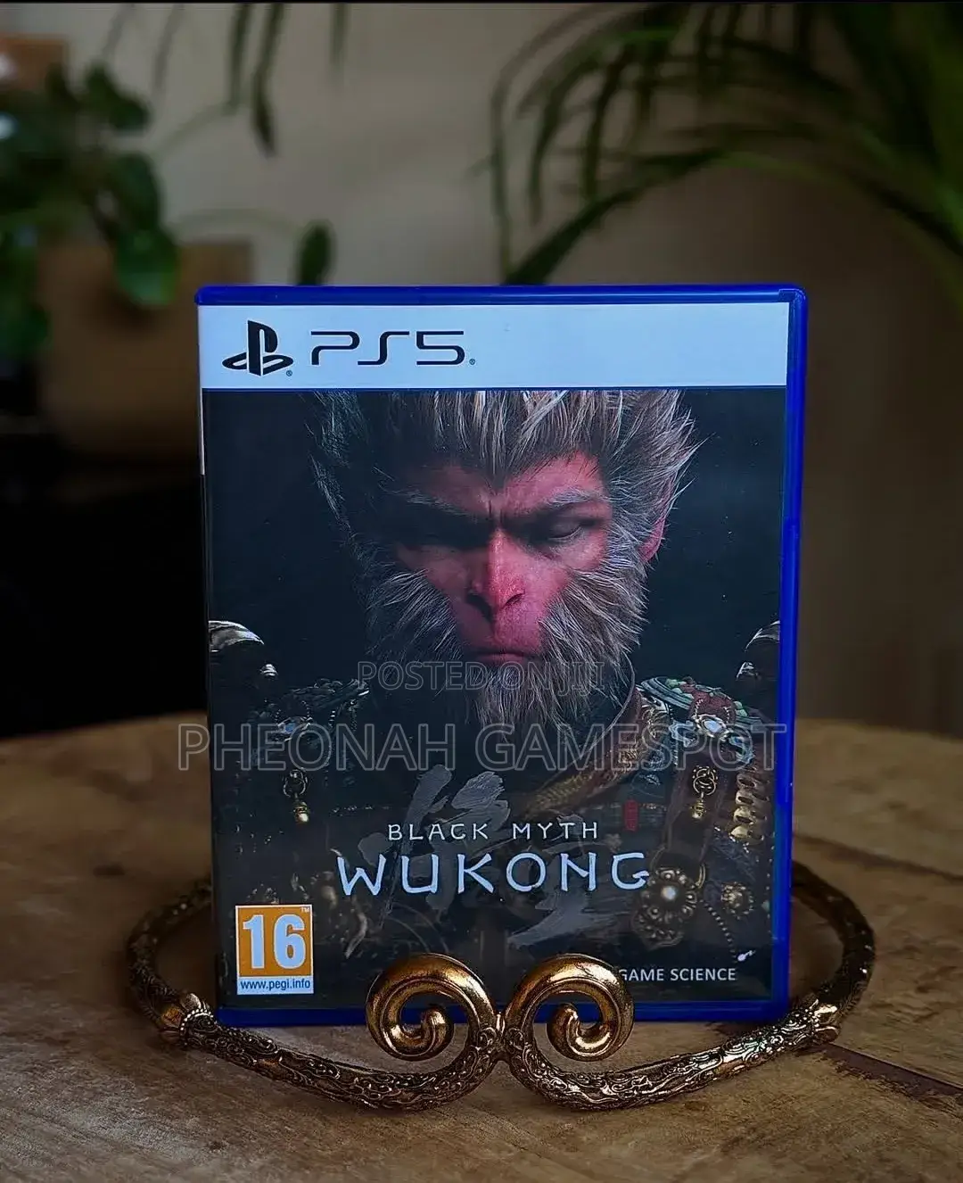 Black Myth: Wukong – Original Ps5 Disc in Hand