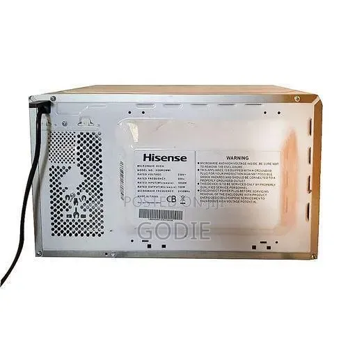 Hisense Microwave Oven, 25 Litres - Silver, Black