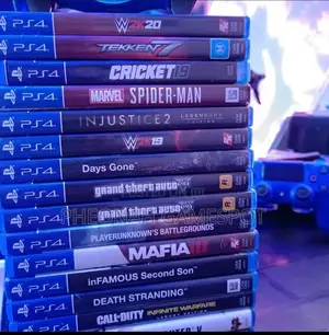 My Wife Said It Is the Ps4 Games or Her, So I Am Selling the Lot.