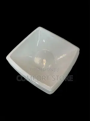 Disposable Rice Soup Dessert Bowls in White