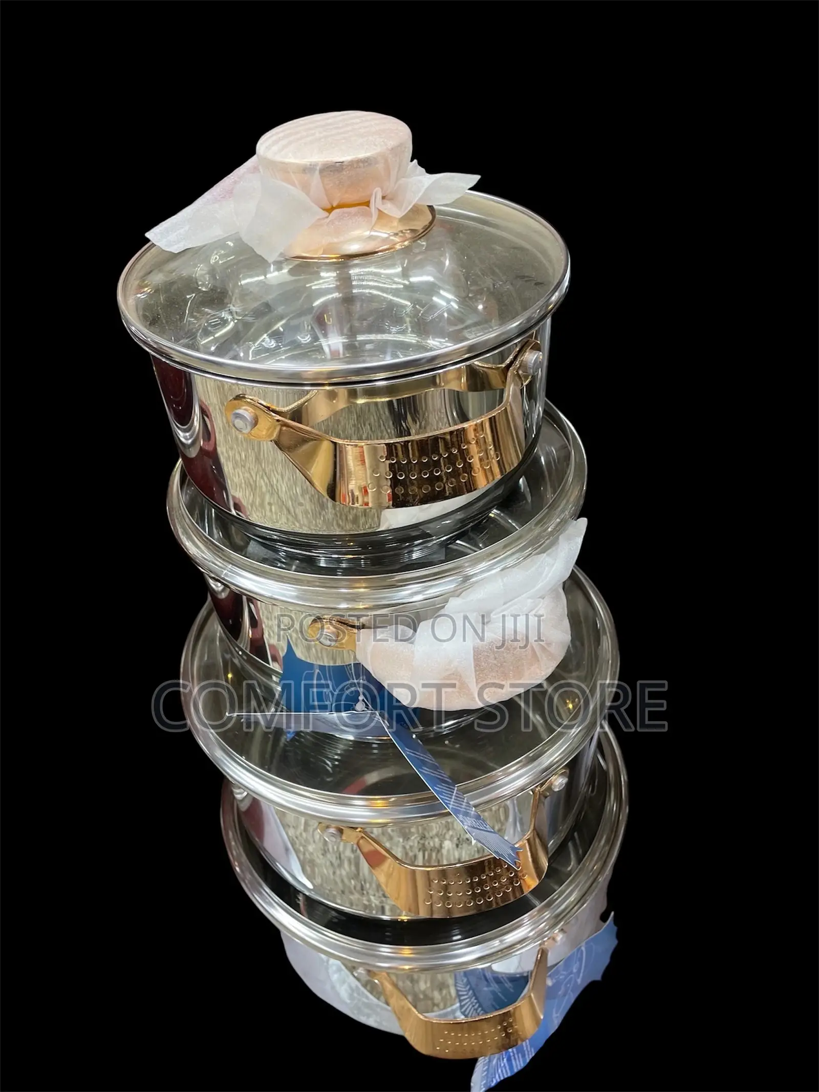 High Quality 4pcs Stainless Steel Cooking