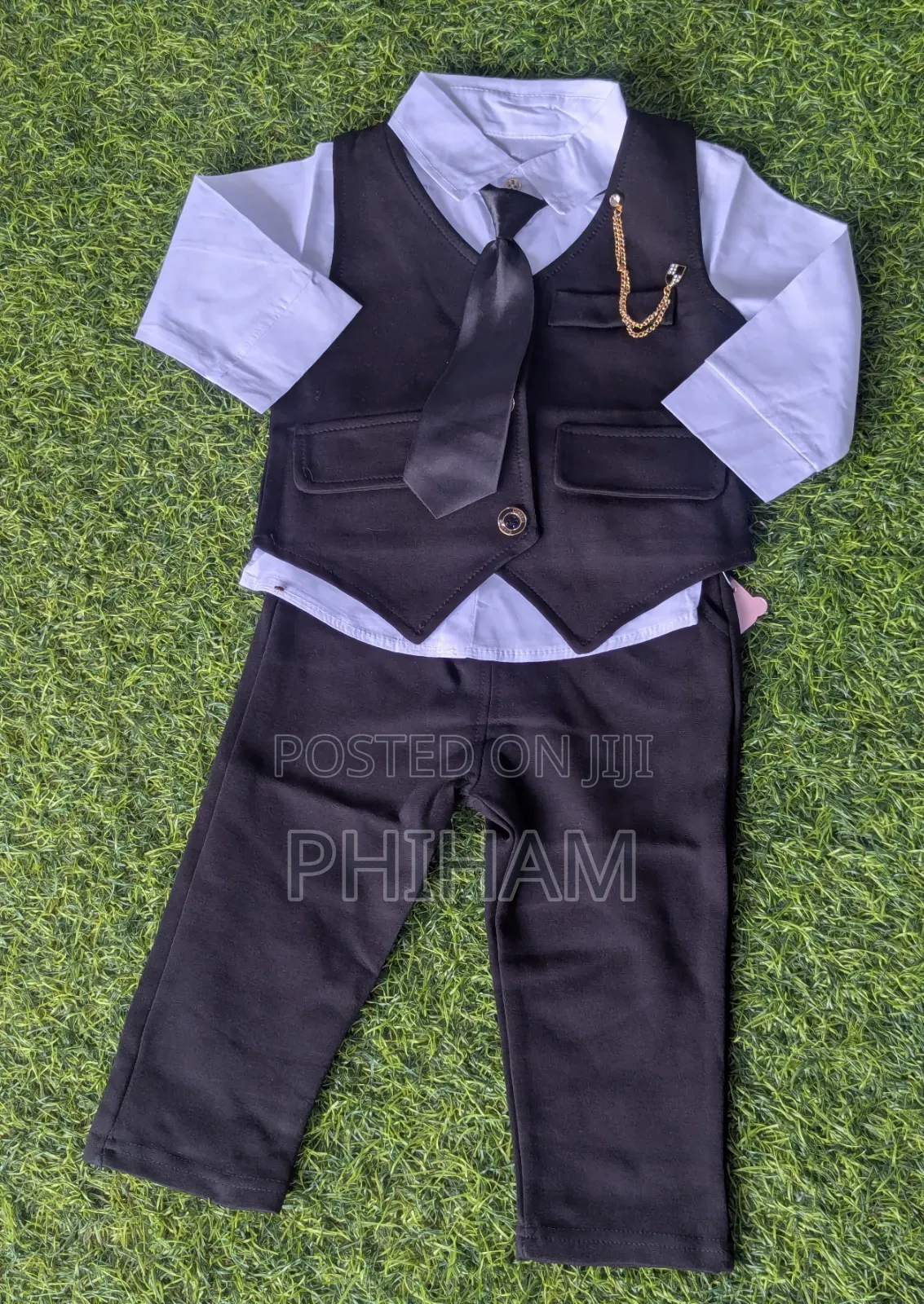 Kids Black Suit Set( 1 to 4yrs)