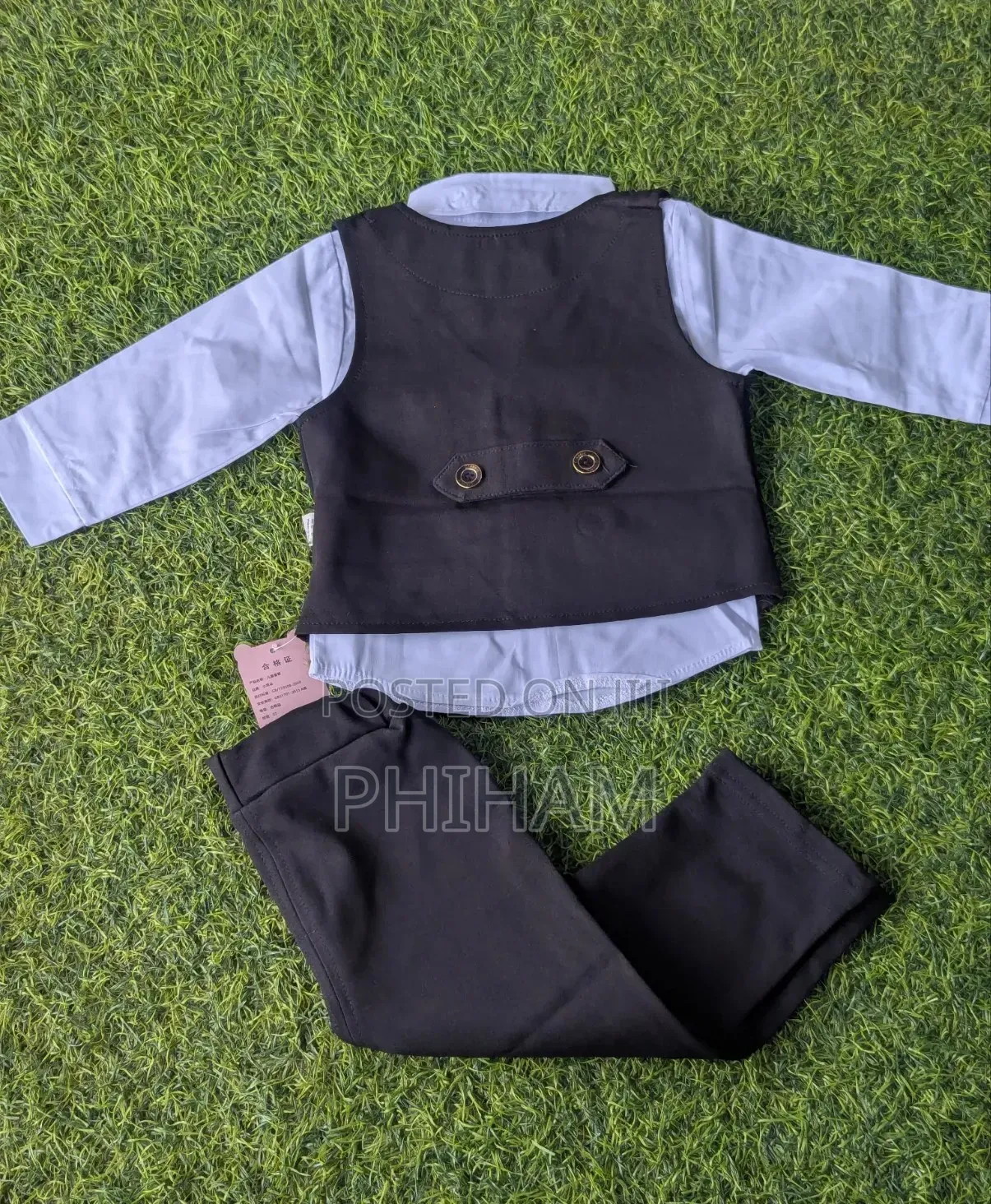 Kids Black Suit Set( 1 to 4yrs)