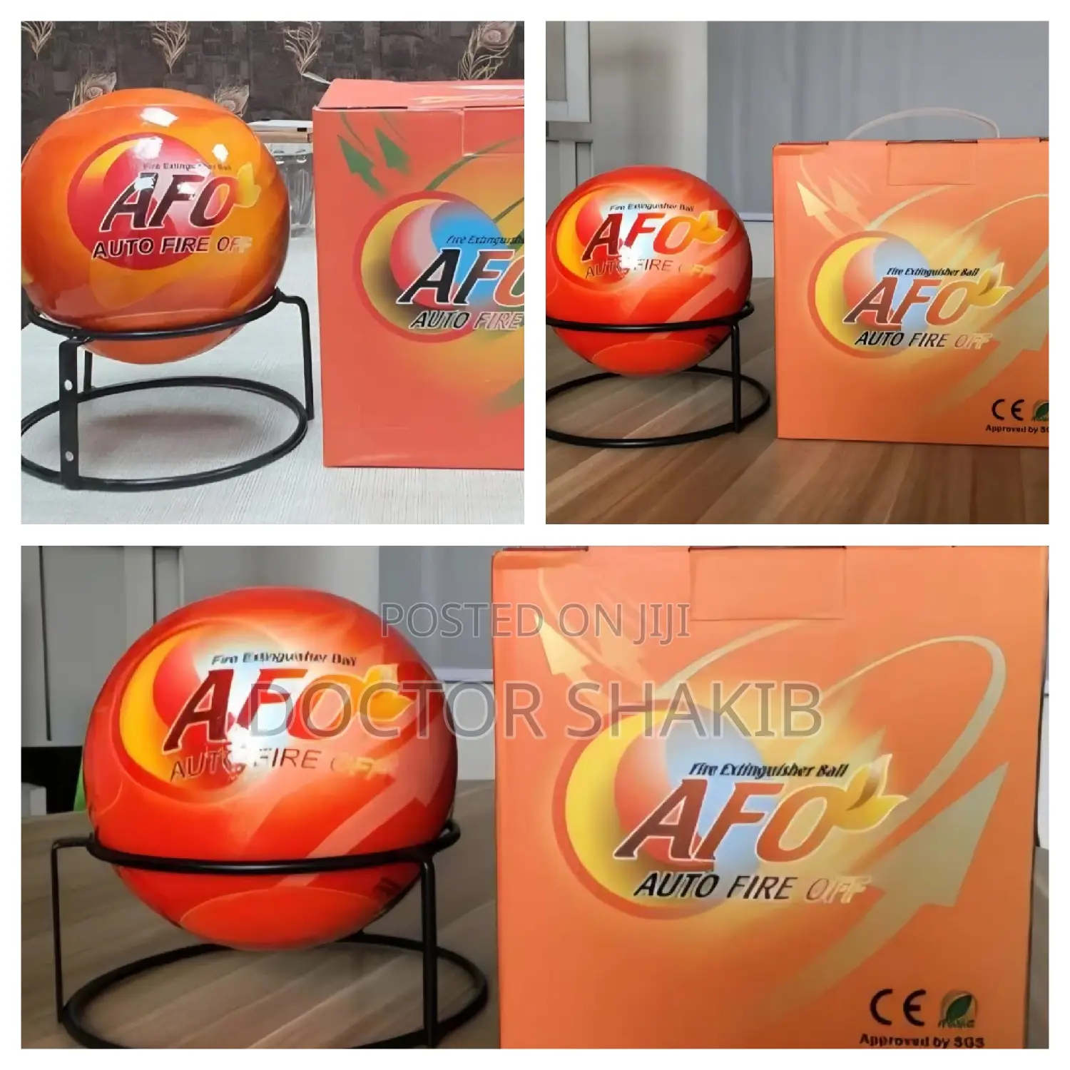 Afo (Auto Fire Off) Fire Extinguisher Ball
