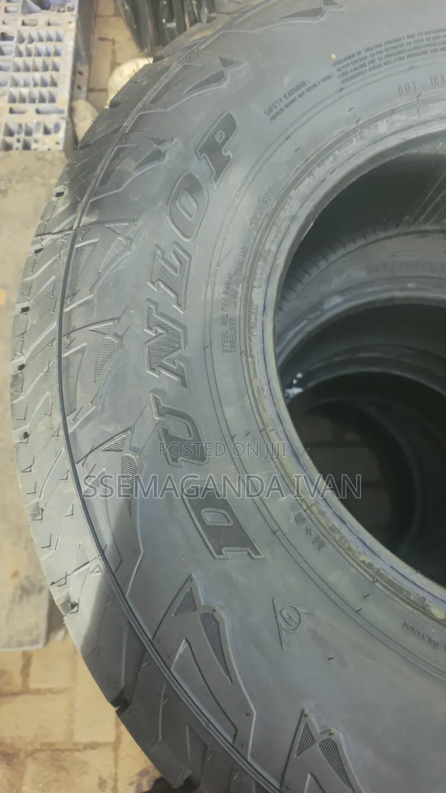 265/70r15 Japanese Dunlop Grandtrek Tyres for Hilux