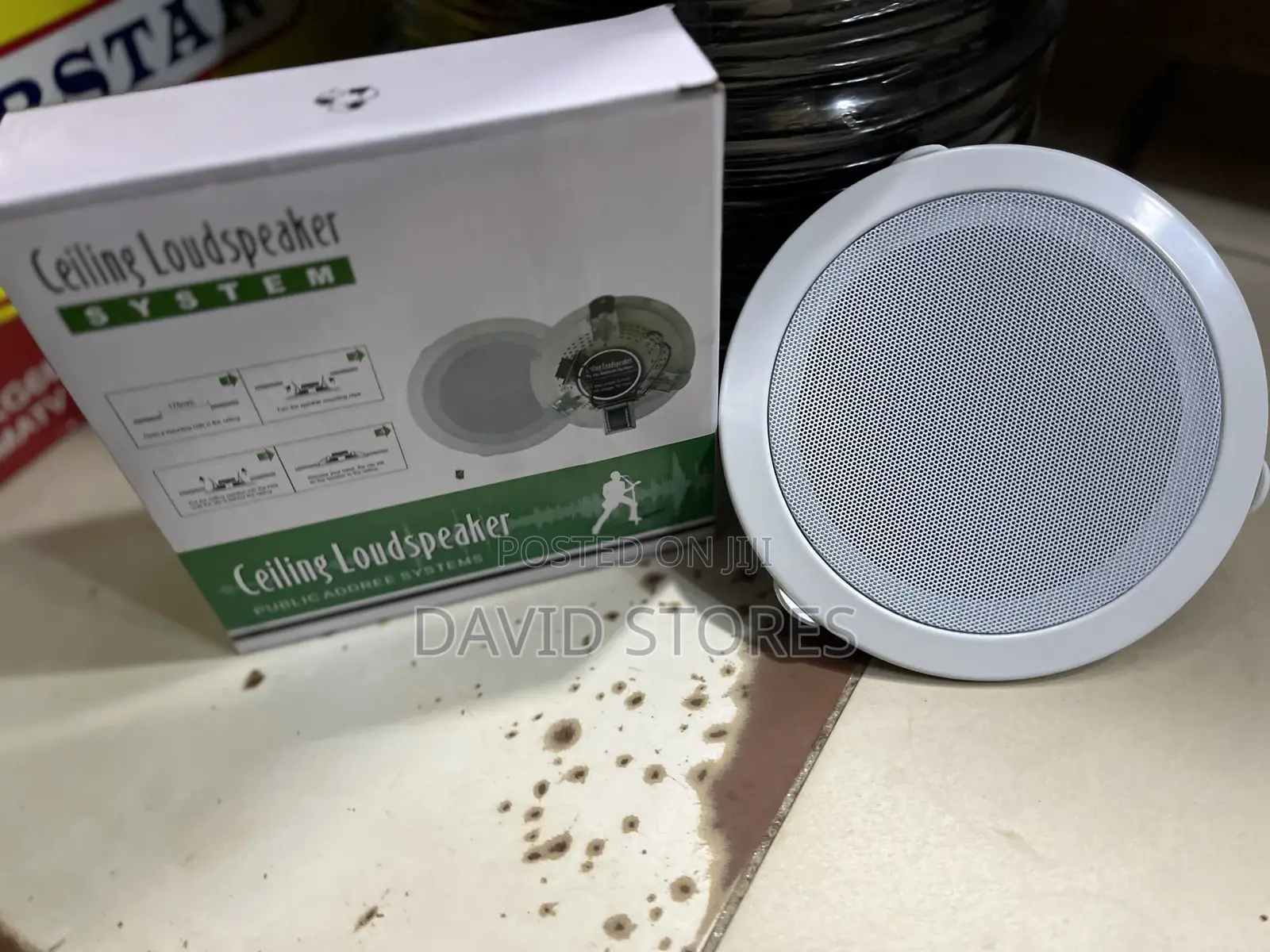 Premium Ceiling Speakers – Deep Bass, Clear Sound Expandable Setup