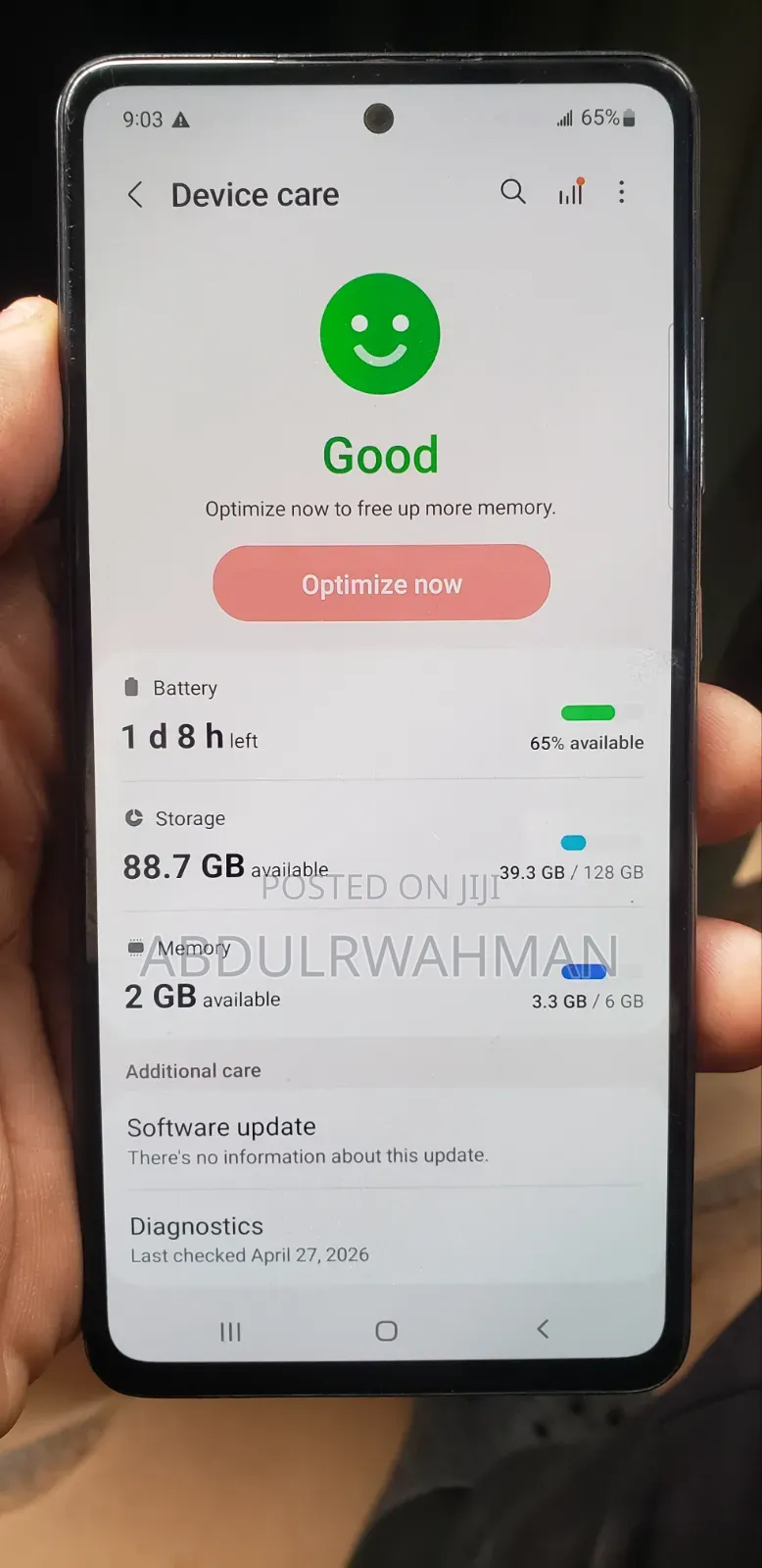 Samsung Galaxy A52 5G 128 GB Black