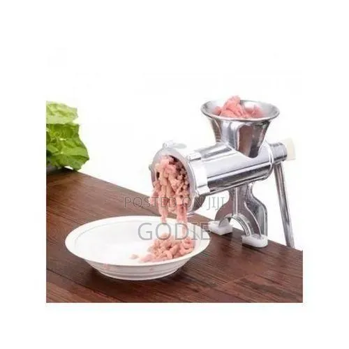 Sastar Manual Meat Grinder Mincer Mini Sausage Machine-Silver