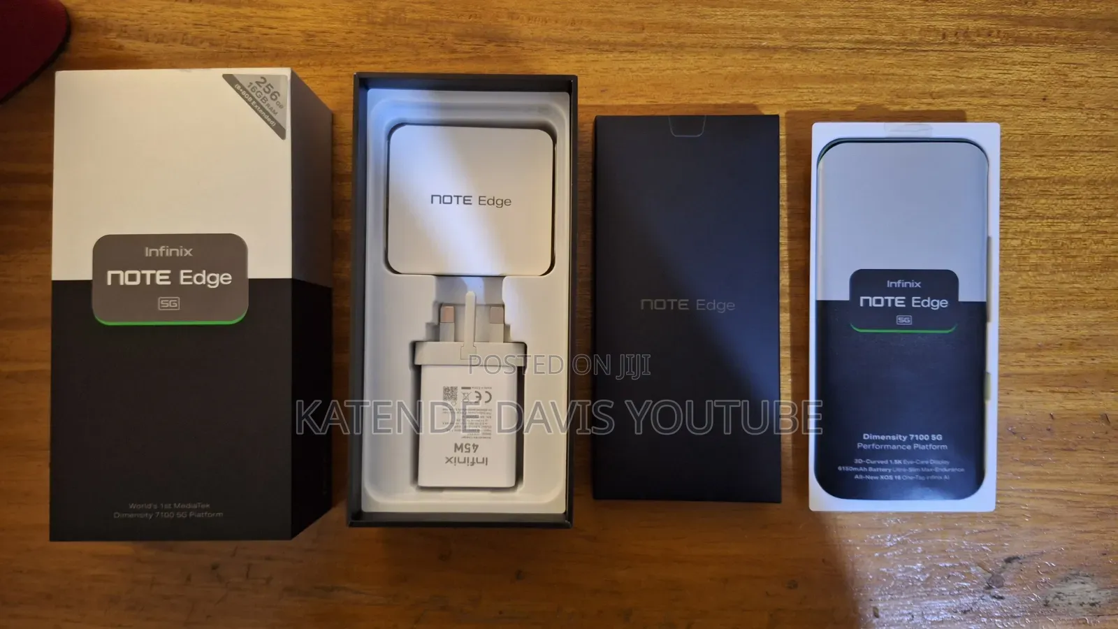 New Infinix Note Edge 256 GB Green