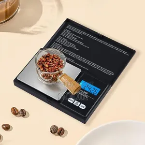 Cyfaza 200g X 0.01g Mini Digital Gram Scale Pocket Jewelry Scale Black