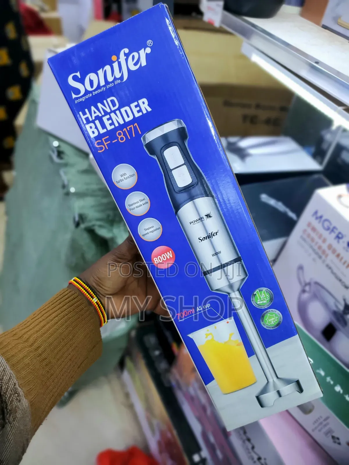 Sonifer Hand Blender - Electric Stick Blender