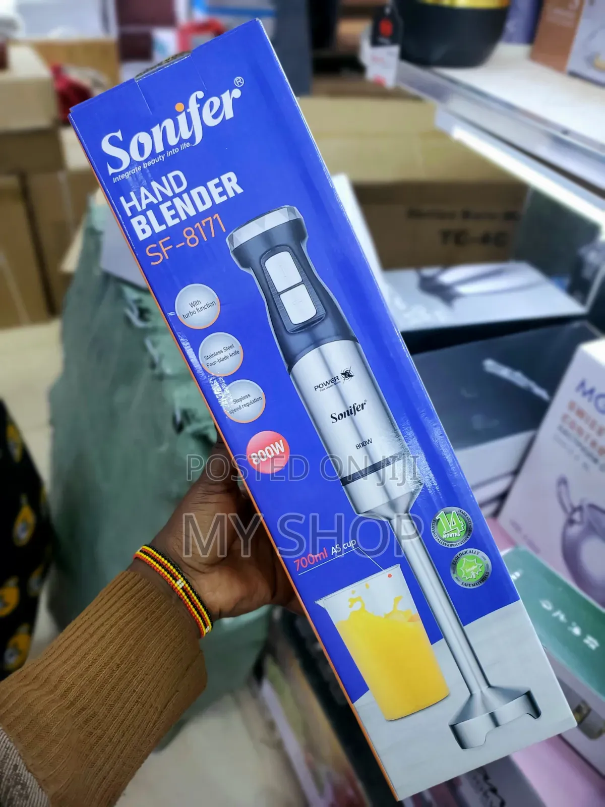 Sonifer Hand Blender - Electric Stick Blender