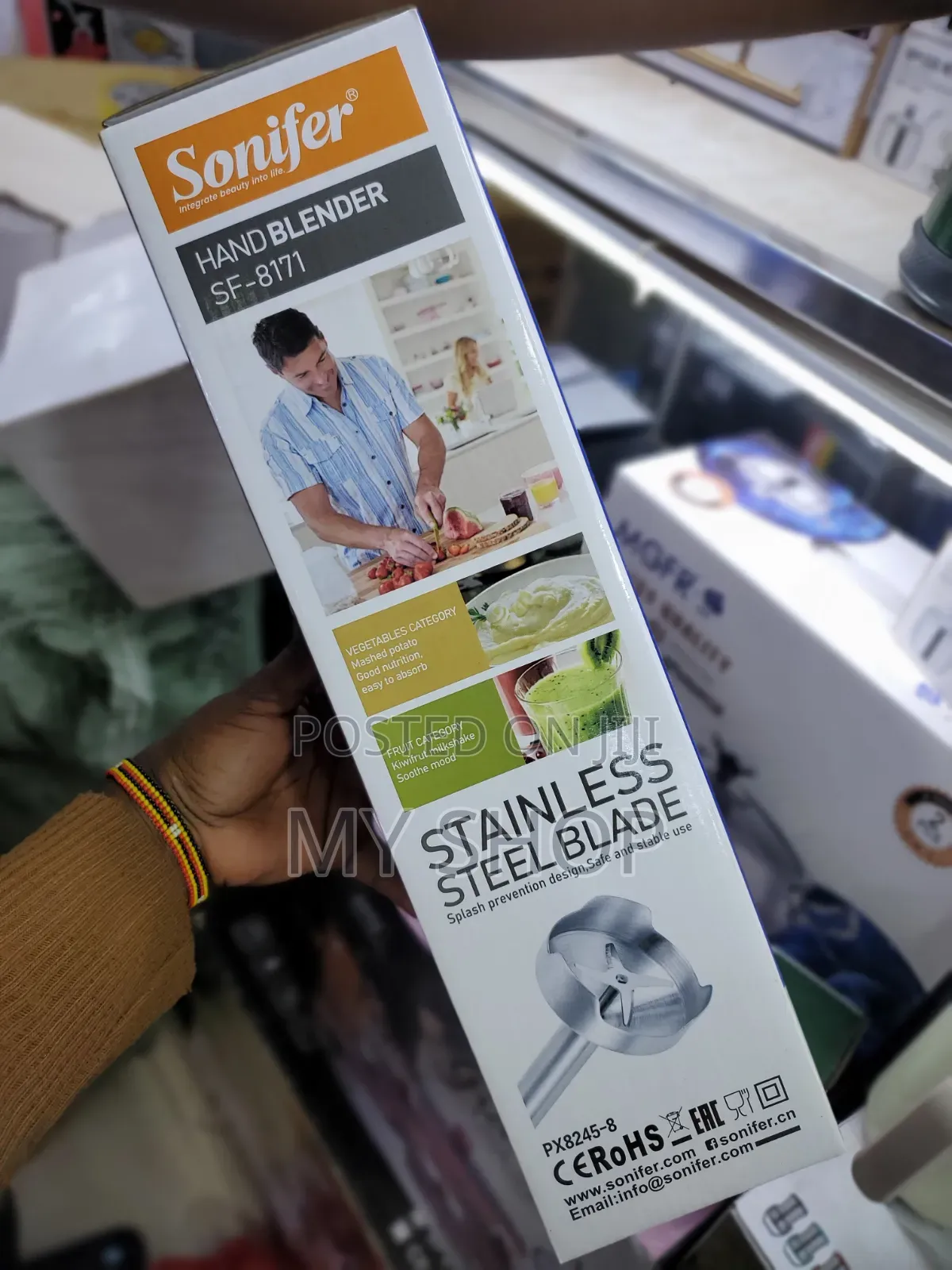 Sonifer Hand Blender - Electric Stick Blender